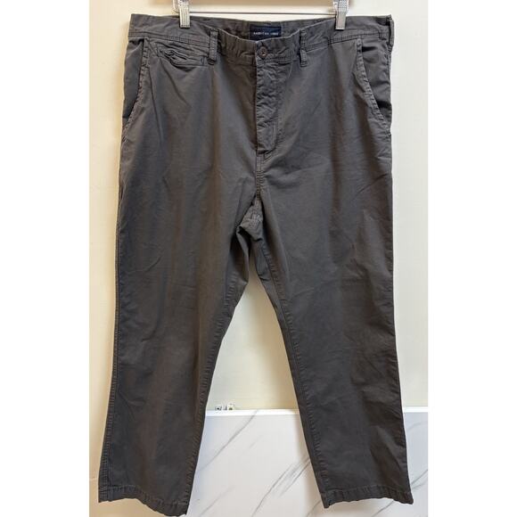 American Eagle Next Level Flex Chino Pants Gray Size 38x30 Cotton Stretch - Picture 1 of 6